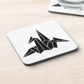 折 り 鶴 GETRÄNKEUNTERSETZER (Linke Seite)