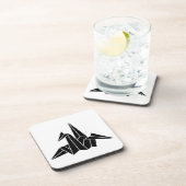 折 り 鶴 GETRÄNKEUNTERSETZER (Rechte Seite)