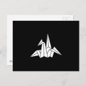 折 り 鶴 POSTKARTE (Vorne/Hinten)