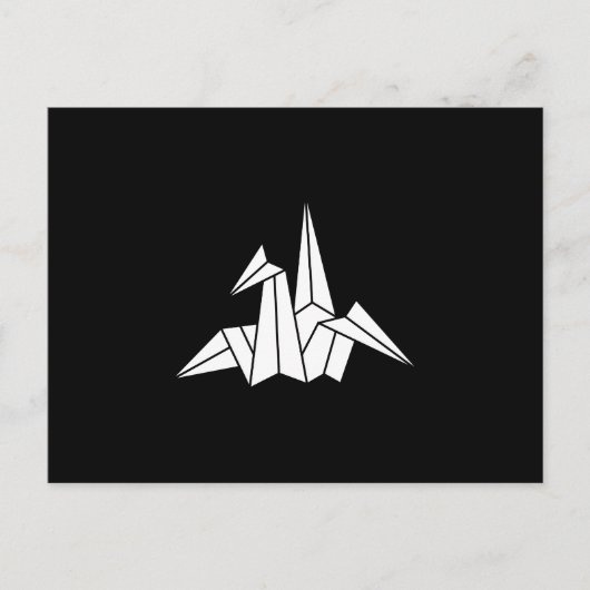 折 り 鶴 POSTKARTE (Vorderseite)