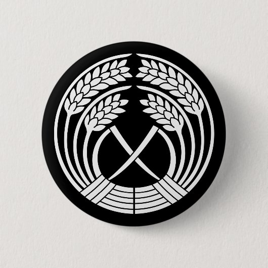 抱 き 稲 BUTTON (Vorderseite)