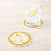 抱 き 菊 の に 菊 葉 GETRÄNKEUNTERSETZER (Seite)