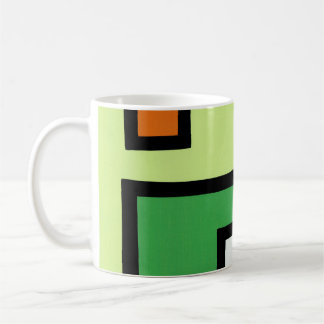 抽象画 モダン レトロ mapper #1 マグ kaffeetasse