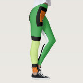 抽象画 モダン レトロ mapper #1 レギンス leggings (Rechts)