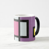抽象画 モダン レトロ mapper #2 マグ verwandlungstasse (VorderseiteRechts)