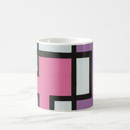 抽象画　モダン　レトロ　mapper #2 マグ verwandlungstasse (Mittel)