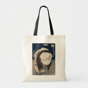 提灯のお化け, 北斎 Geist der Laterne, Hokusai, Ukiyo-e Tragetasche