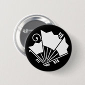 揚 羽 扇 蝶 BUTTON (Vorne & Hinten)