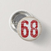 【数字】68バッチ BUTTON (Vorne & Hinten)