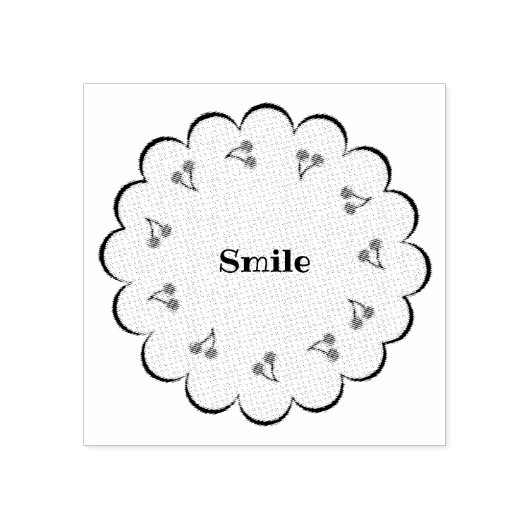 文字 カスタム チェリー ラバースタンプ GUMMISTEMPEL (Prägung)