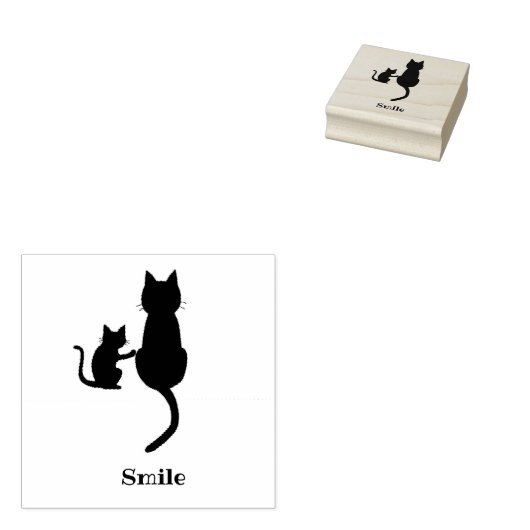 文字 カスタム CAT ラバースタンプ GUMMISTEMPEL (Stempel)