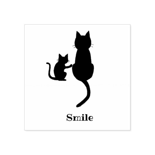 文字 カスタム CAT ラバースタンプ GUMMISTEMPEL (Prägung)