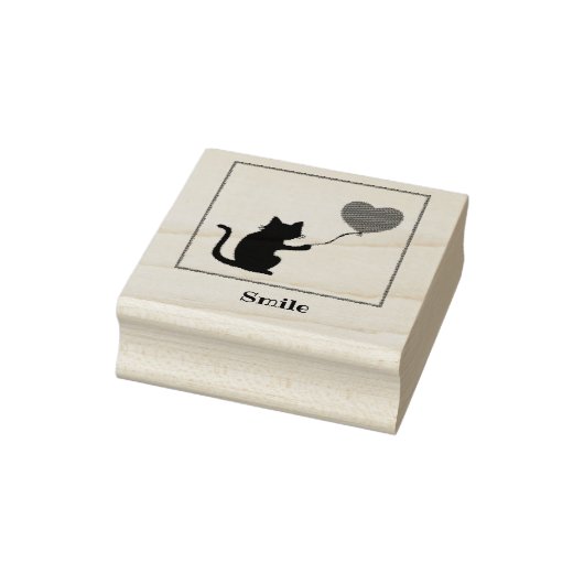 文字　カスタム　CAT　 ラバースタンプ GUMMISTEMPEL (Stempel)
