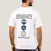 斧琴菊 T-Shirt (Rückseite)