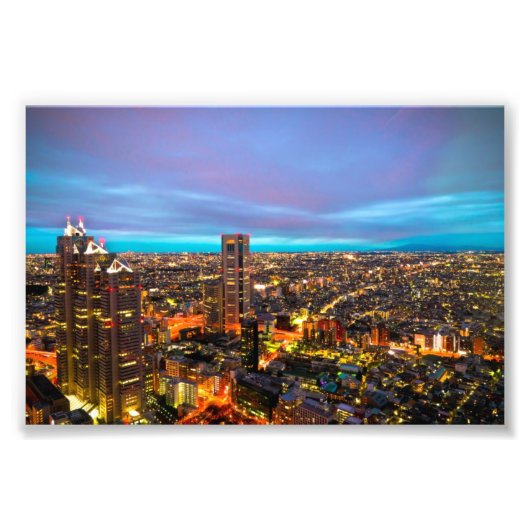 新宿の夜景 FOTODRUCK (Vorne)
