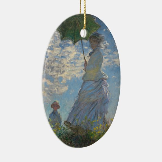 日傘を差す女(モネ夫人) KERAMIKORNAMENT (Rechts)