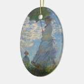 日傘を差す女(モネ夫人) KERAMIKORNAMENT (Links)