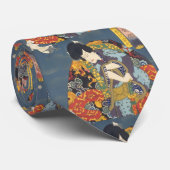 日本の伝統歌舞伎、忍者スタイルの錦絵 KRAWATTE (Gerollt)