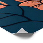 日本の伝統的なヴィンテージデザインを使用したアート作品 フレンチブルドッグ犬 POSTER (Ecke)