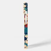 日本の伝統的なヴィンテージデザインを使用したアート作品　花 Case-Mate iPhone HÜLLE (Rückseite / Links)