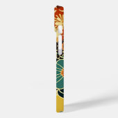 日本の伝統的なヴィンテージデザインを使用したアート作品　花 Case-Mate iPhone HÜLLE (Rückseite / Links)