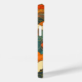 日本の伝統的なヴィンテージデザインを使用したアート作品　雲 Case-Mate iPhone HÜLLE (Rückseite / Rechts)