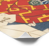 日本の伝統、歌舞伎者 POSTER (Ecke)