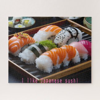 「日本の寿司：至福のひととき（Japanese Sushi: A Moment of Bliss）」 Puzzle