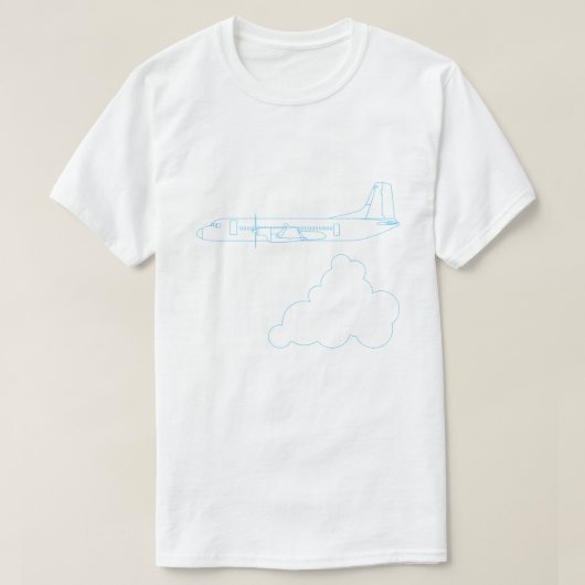 日本の飛行機「YS-11」 T-Shirt (Design vorne)