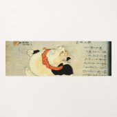 日本猫, 国芳 japanische Katze, Kuniyoshi, Ukiyo-e Yogamatte (Vorderseite (Horizontal))