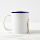 日本猫, 国芳 japanische Katze, Kuniyoshi, Ukiyo-e Zweifarbige Tasse (Links)