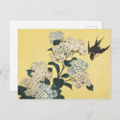 日本画 葛飾北斎 POSTKARTE (Vorne/Hinten)