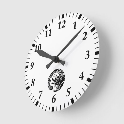 日蓮宗龍の丸 ラウンド壁時計 RUNDE WANDUHR (Winkel)