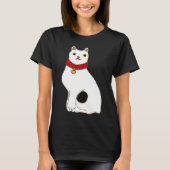 日 本 の の 人, Puppe der japanischen Katze T-Shirt (Vorderseite)