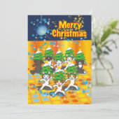 日 本 の リ ス FEIERTAGSKARTE (Stehend Vorderseite)