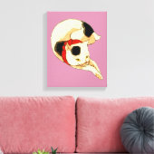 日 本 猫, 国 Japanischer Katze, Kuniyoshi, Ukiyo-e Leinwanddruck (Insitu (Wohnzimmer))