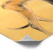 日 本 語: 唐 図 Hunde aus Europa Poster (Ecke)