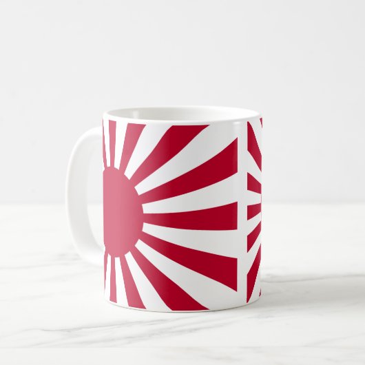 旭日旗の優良製品 KAFFEETASSE (Vorderseite Links)