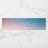 明け方の空と流星　ペッドボトルラベル　パッケージ WASSERFLASCHENETIKETT (Einzelnes Label)