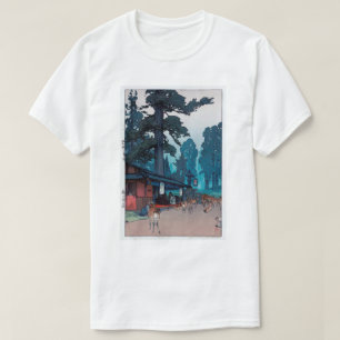 春 大 社 鹿, Hirsch von Kasuga Shrine, Hiroshi Yoshida T-Shirt