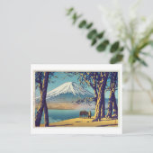 晩 の 富 山, im Herbst Fuji, Hasui Kawase, 秋 Postkarte (Stehend Vorderseite)