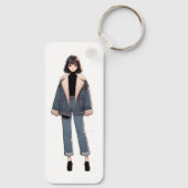 暁月 凛々（akatsuki rin） schlüsselanhänger (Rückseite)