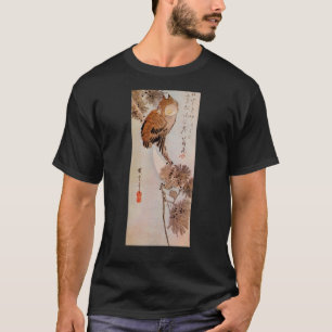 月夜のみみずく, 広重 Mondschein-Eule, Hiroshige, Ukiyo-e T-Shirt
