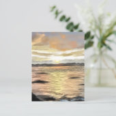朝焼けの海 POSTKARTE (Stehend Vorderseite)