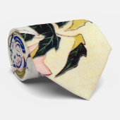 朝 顔, 北 斎 Morning Glory, Hokusai, Ukiyo-e Krawatte (Gerollt)