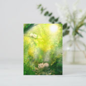 木 漏 れ 日2ご う POSTKARTE (Stehend Vorderseite)