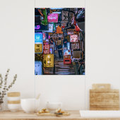 東京の居酒屋街2Lサイズ  POSTER (Küche)