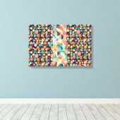 東京・銀座の光と賑わいを表現した抽象画 LEINWANDDRUCK (Insitu (Holzboden))