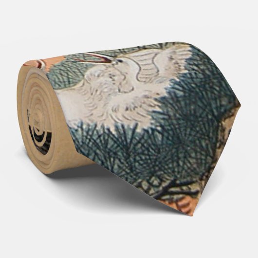 松に鶴, 古邨 Kran auf Kiefer, Koson, Ukiyo-e Krawatte (Gerollt)