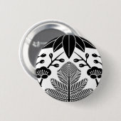 松 竹 梅 BUTTON (Vorne & Hinten)